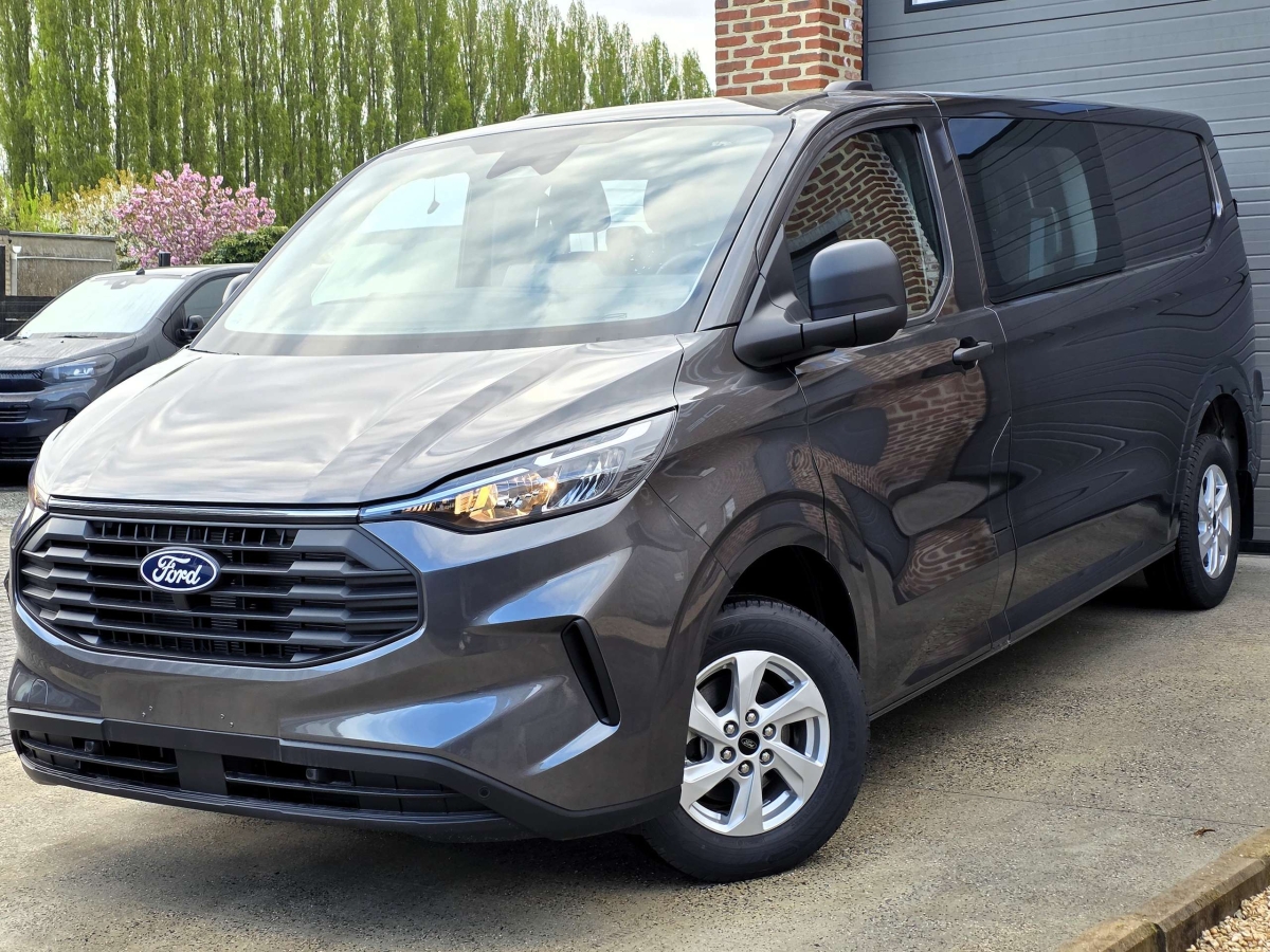 Ford Transit Custom 29.990EX - 2025 NIEUW 0KM - Dub Cab 6Zits