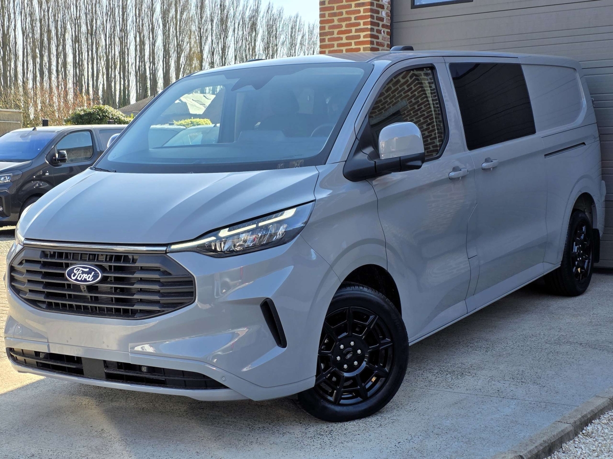 Ford Transit Custom Limited - 41.990EX - 2025 NIEUW 0KM - DubCab 5Zits