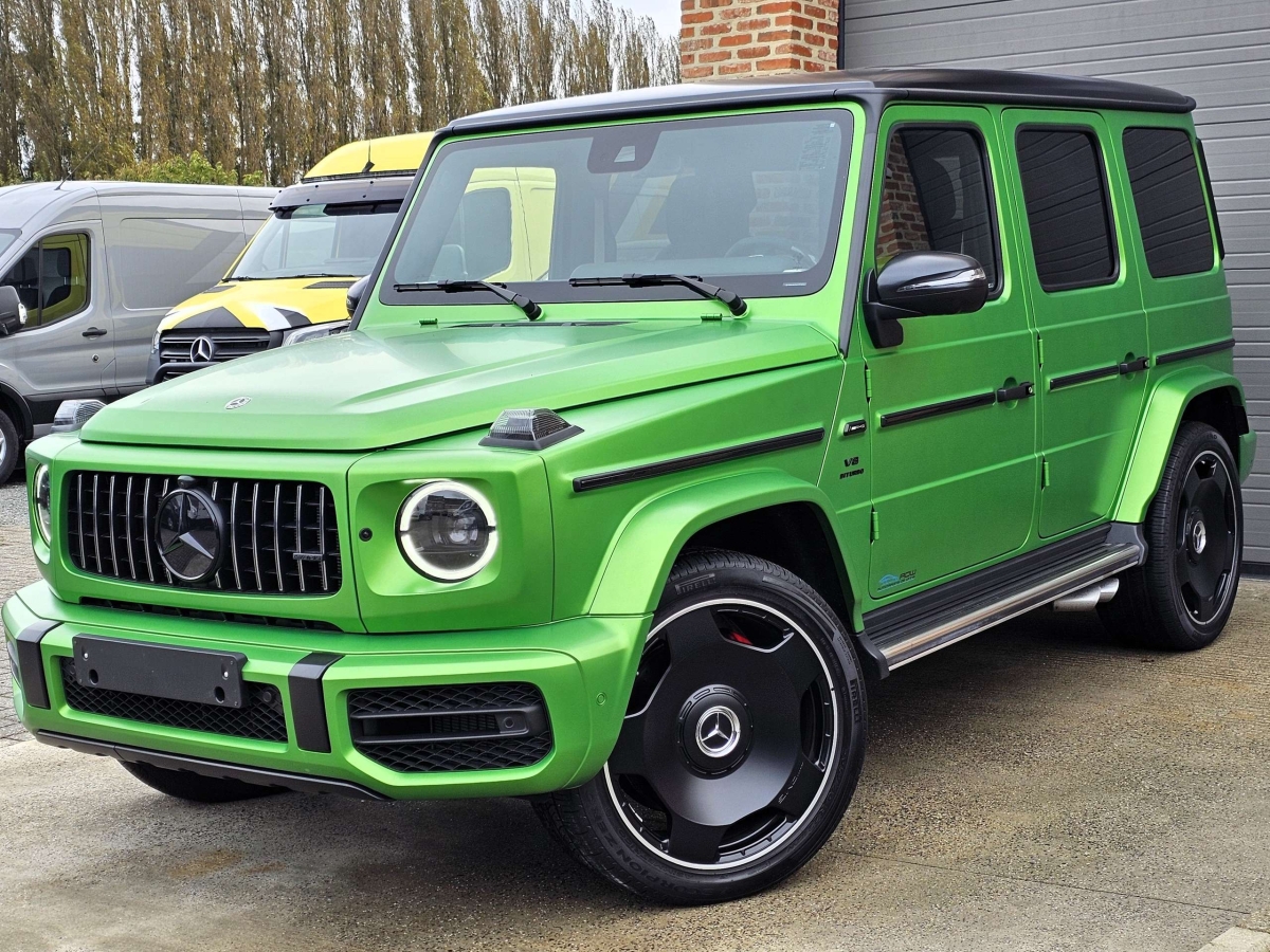 Mercedes-Benz G 63 AMG - 1.800 KM - HELL GREEN - ALS NIEUW - 585PK
